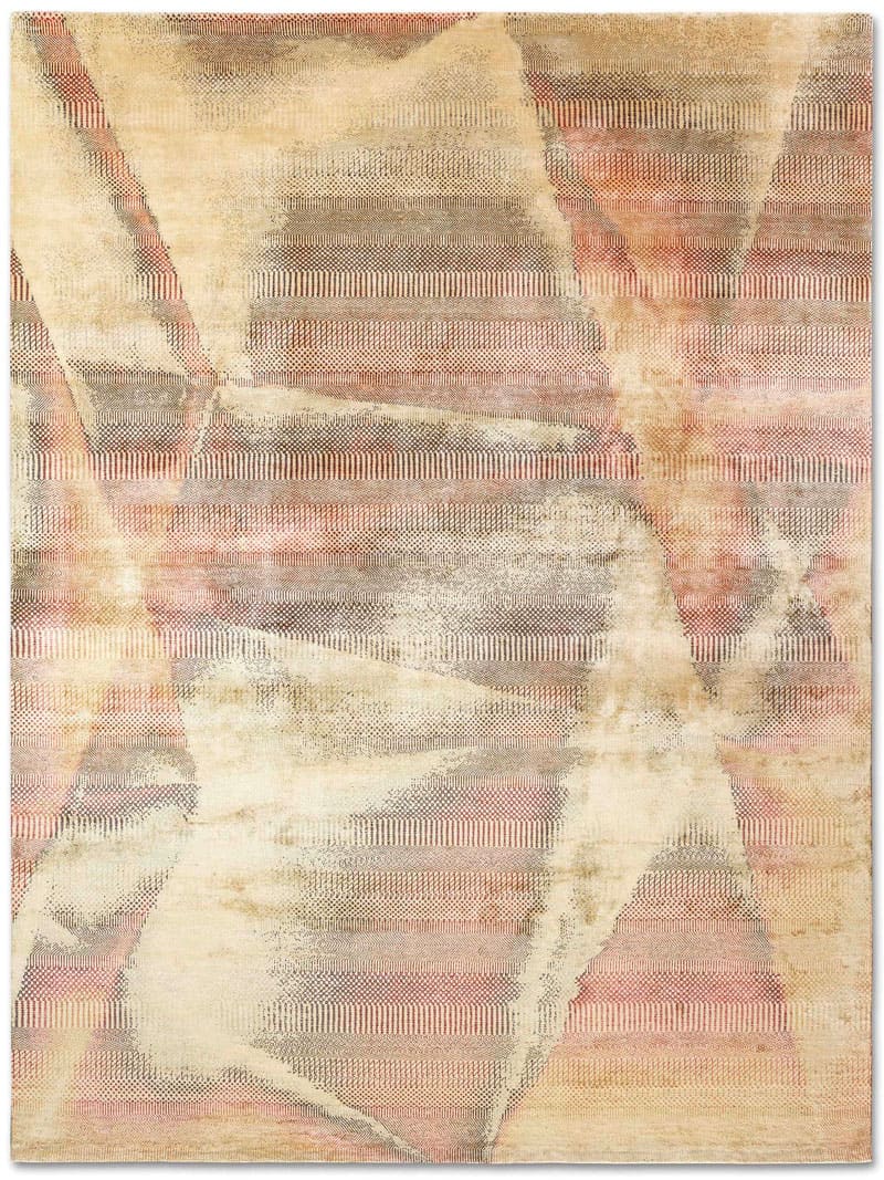 Tapete Yellow Stone Anodado à Mão