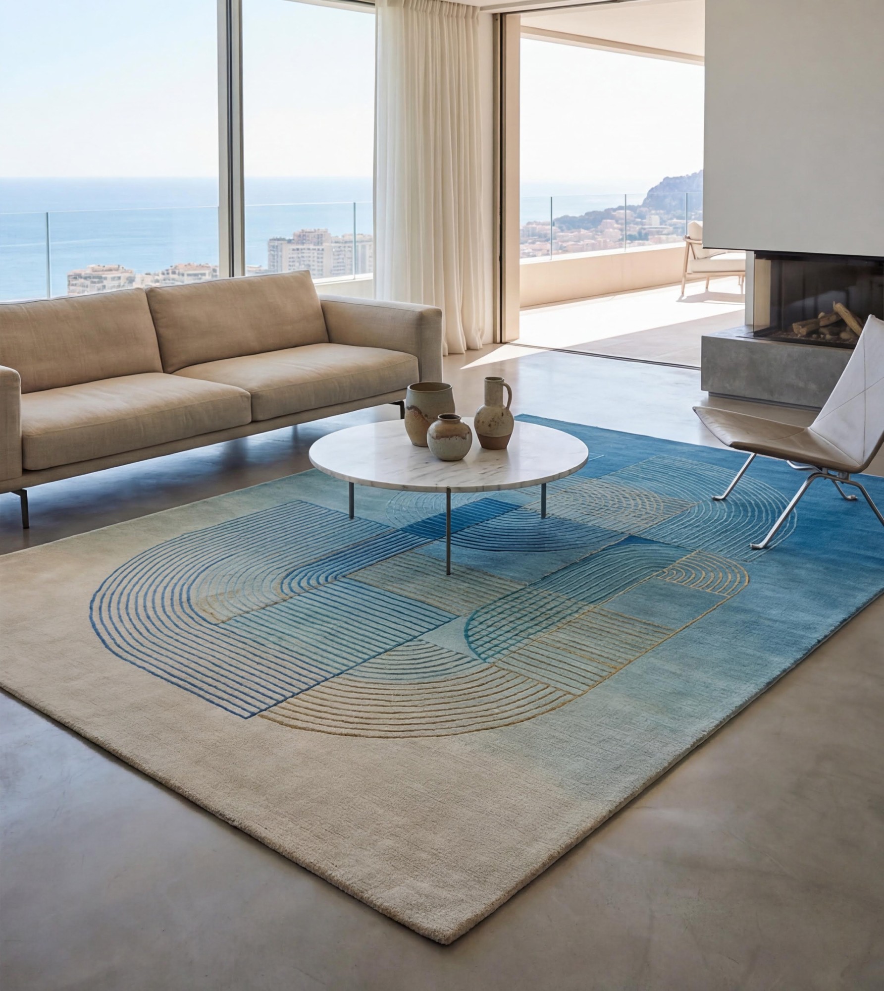 Tapete Blue Monolith