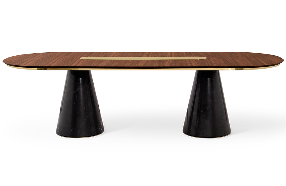 Mesa de Jantar Oval Forge