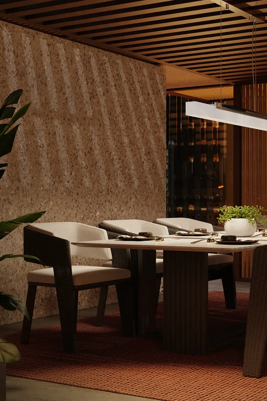 Cadeira de jantar Crown cinzenta - 1