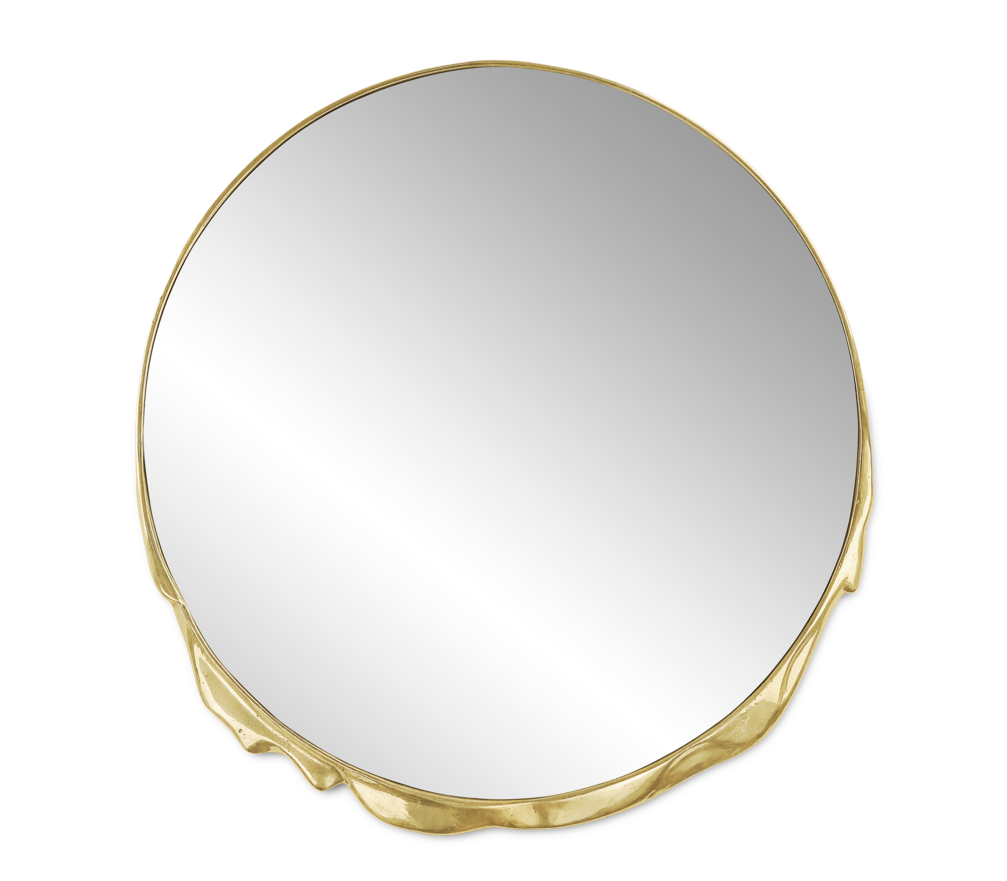 Espelho dourado lava