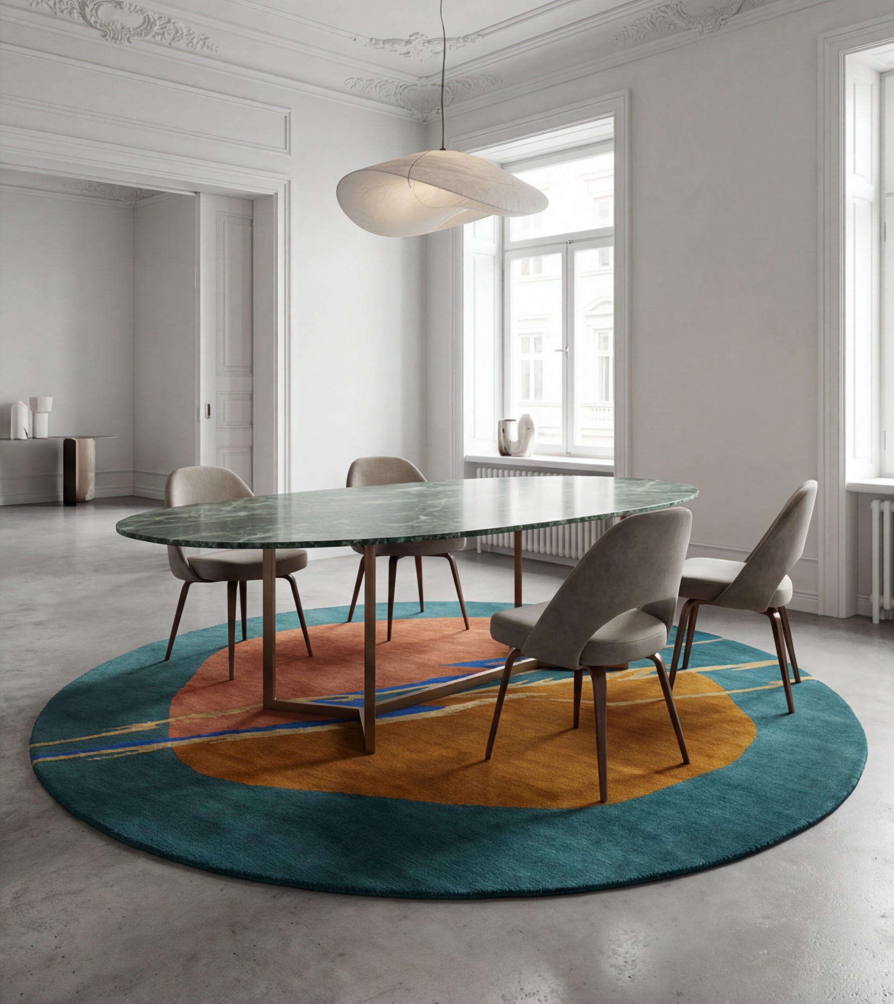 Tapete Copper Meridian