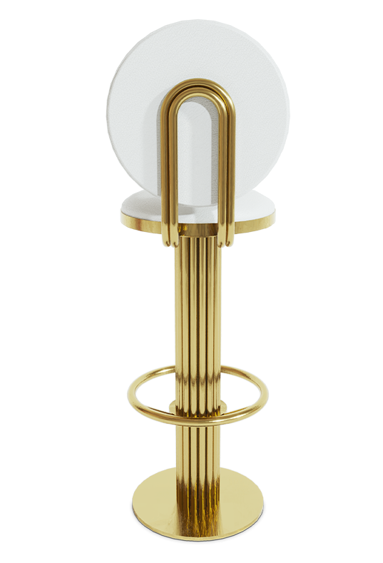 Banco bar redondo Keira