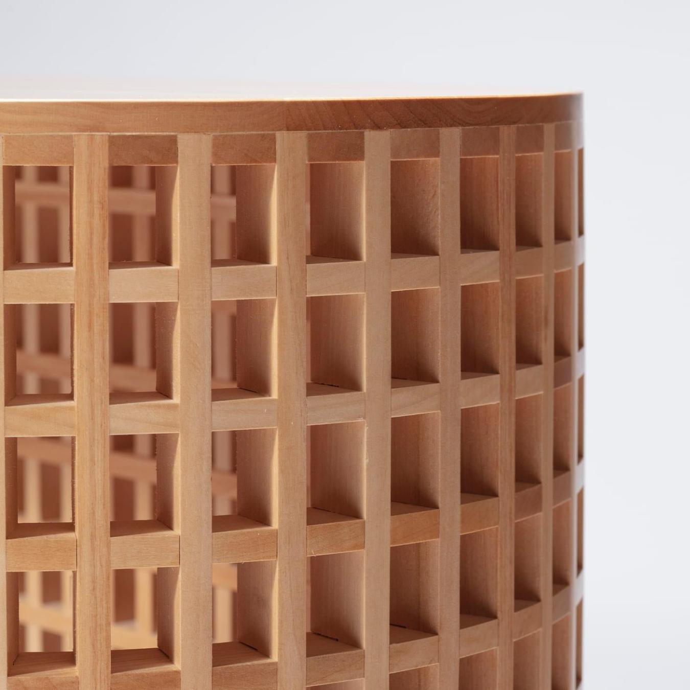 Armário madeira texturizada