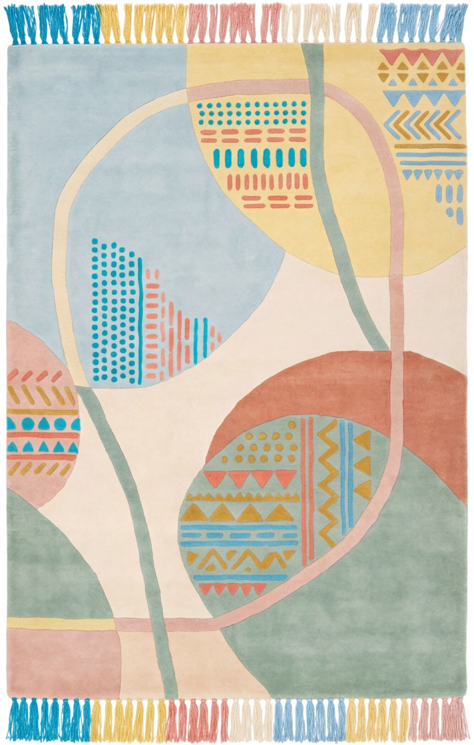 Tapete Playful Orbits