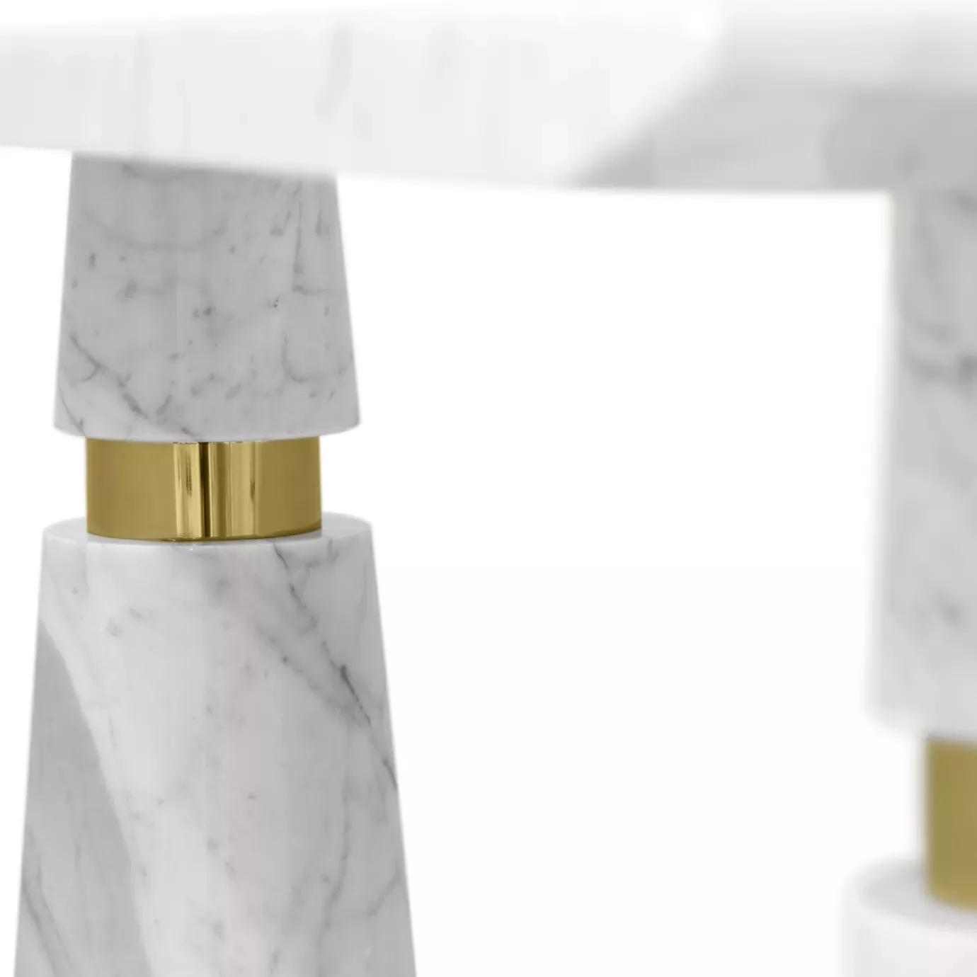 Consola em Mármore Carrara Avalanche