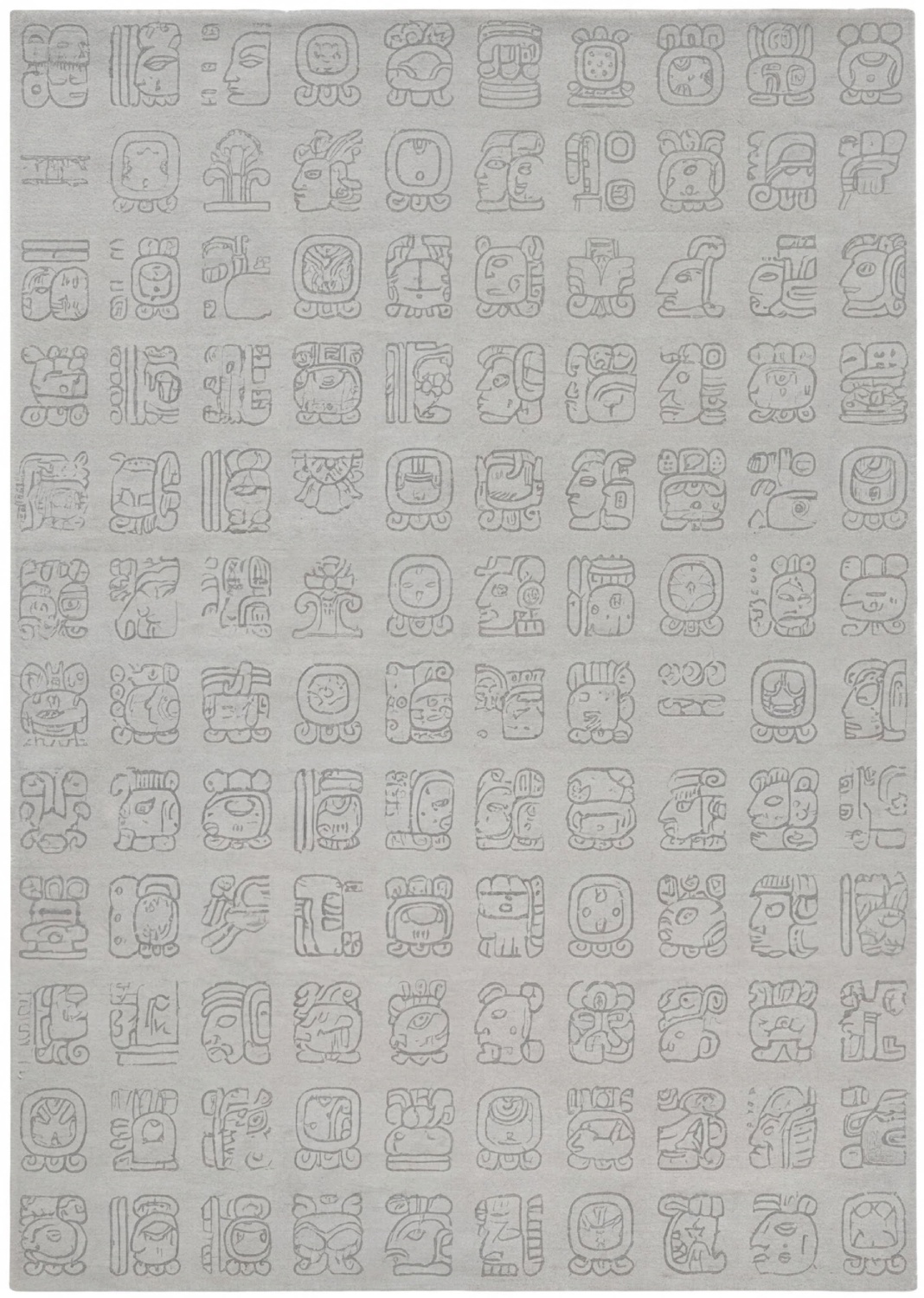 Tapete Symbol Grid Grey