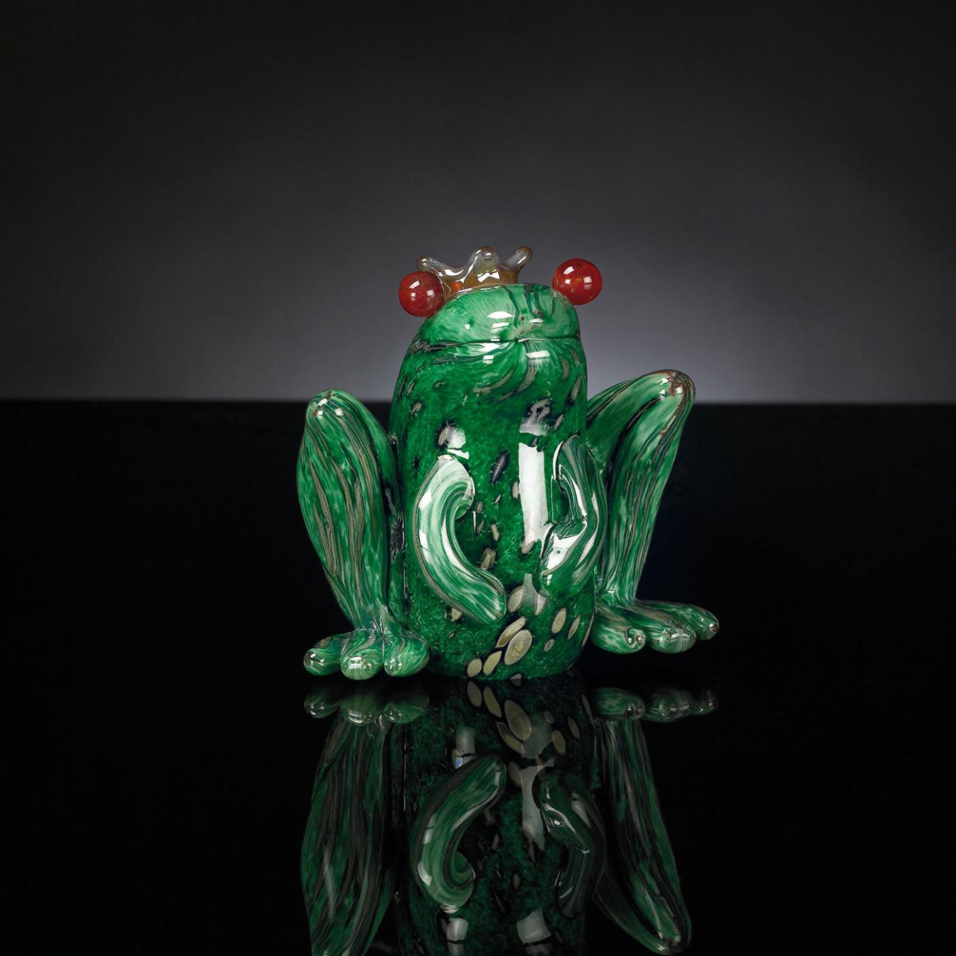 Figura Decorativa Príncipe em Vidro