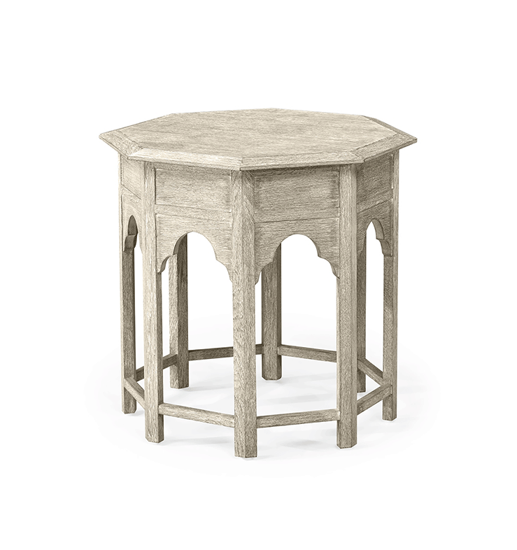 Mesa Lateral Tanjina Venetian White Oak