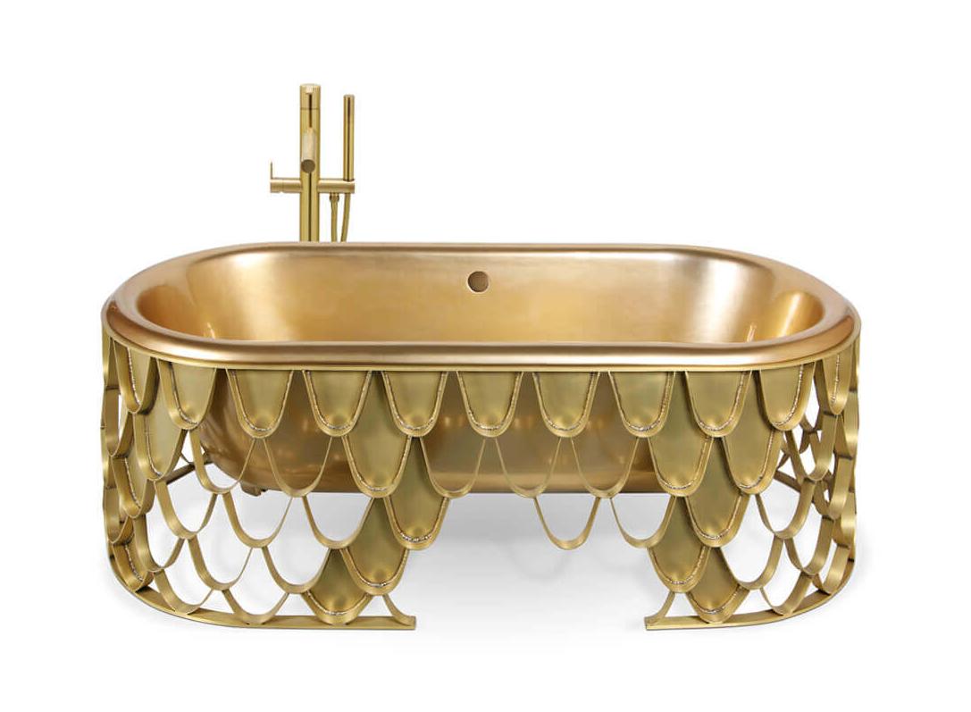 Banheira inspirada em carpa