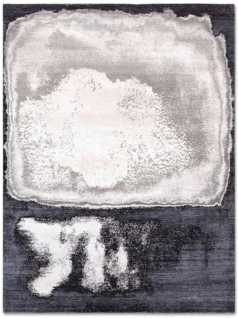 Tapete Luxuoso White Grey | Tamanho: 170 × 240 cm