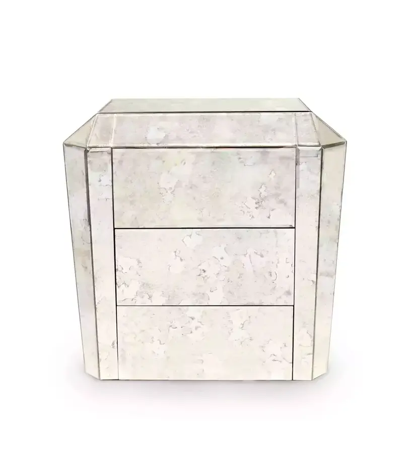 Mesa de Cabeceira Tamaris 3 Gavetas