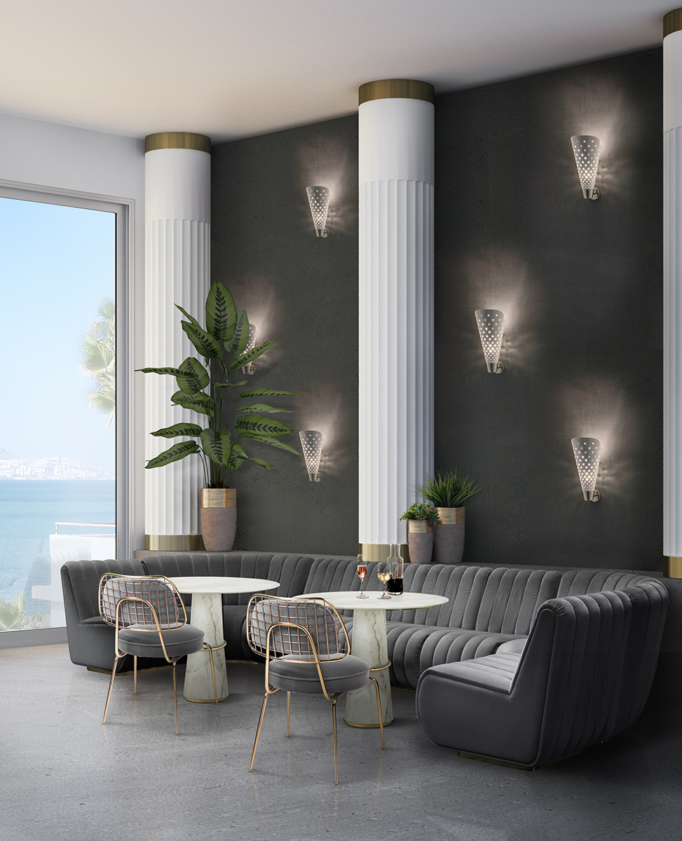 Candeeiro de parede Dizzy