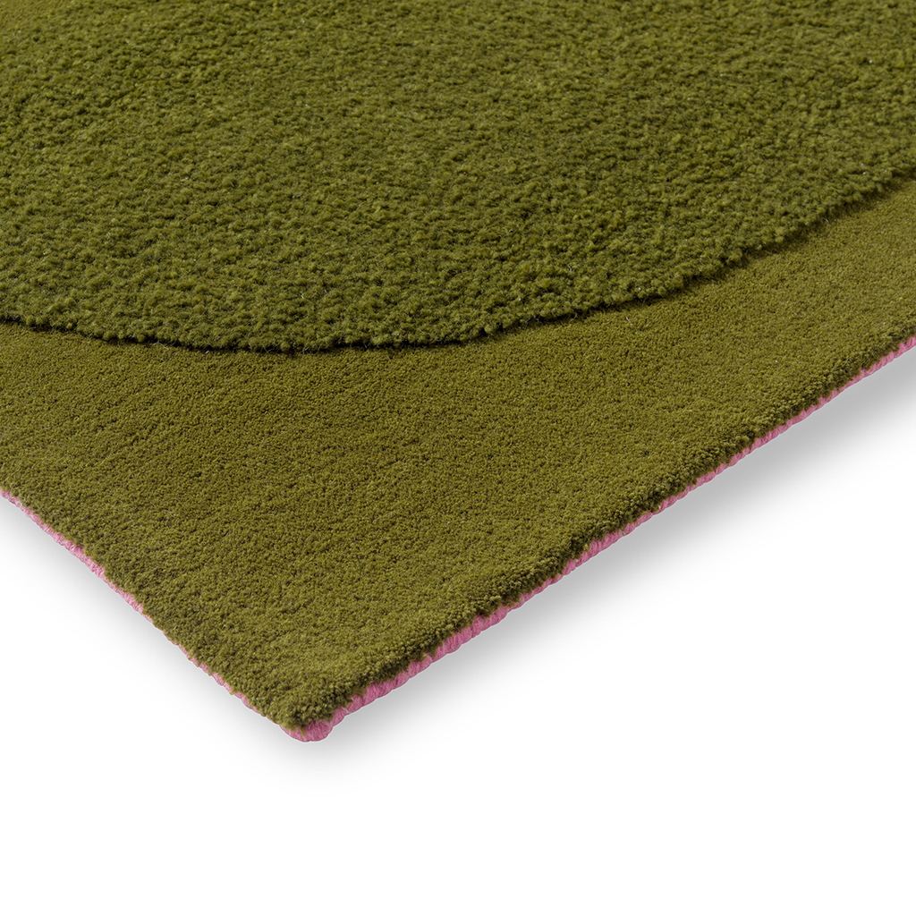 Tapete Designer Lã Solid Stem Feto | Tamanho: 120 × 180 cm