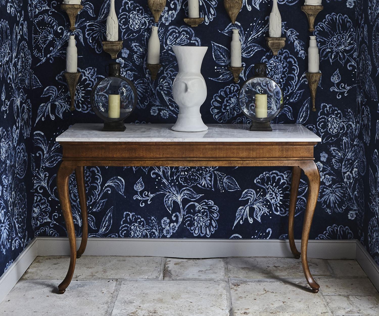 Consola Marquette Grey Fruitwood