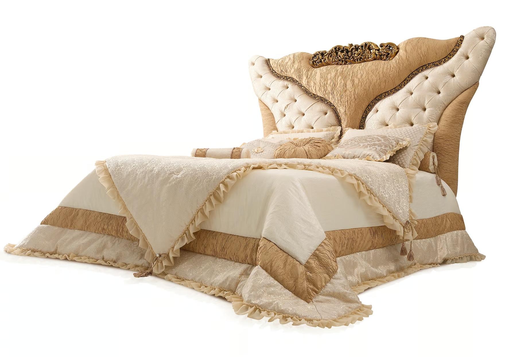 Cama Premium com Cabeceira | Tamanho do colchão: 200 × 200 cm