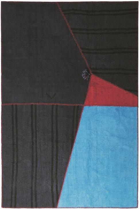 Tapete Out Of The Blue Patchwork Cânhamo