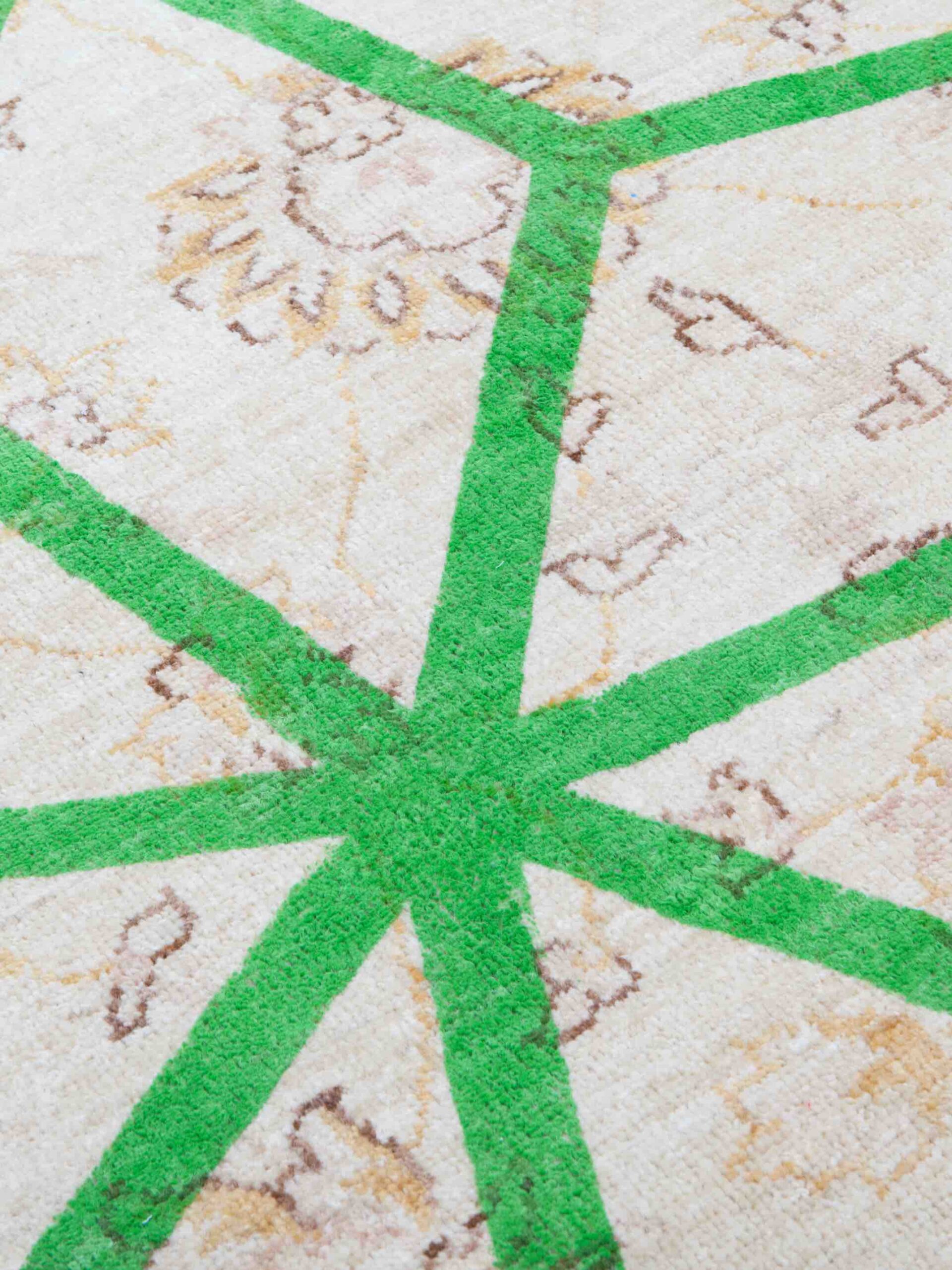 Tapete Double Layer Verde Designer