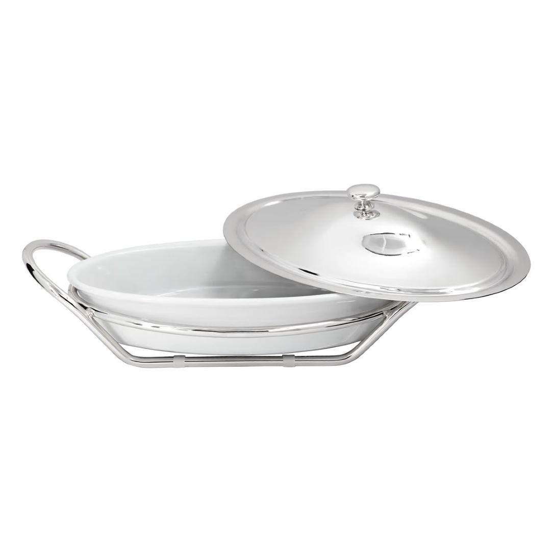 Caçarola oval Grand Gourmet com tampa | Configuração: L 36 cm