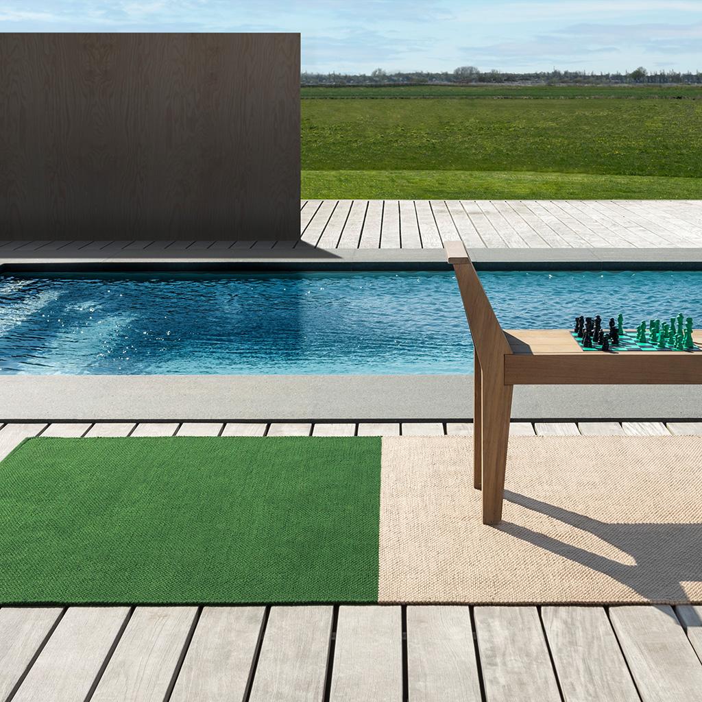 Tapete Exterior Deck Verde Primavera | Tamanho: 140 × 200 cm