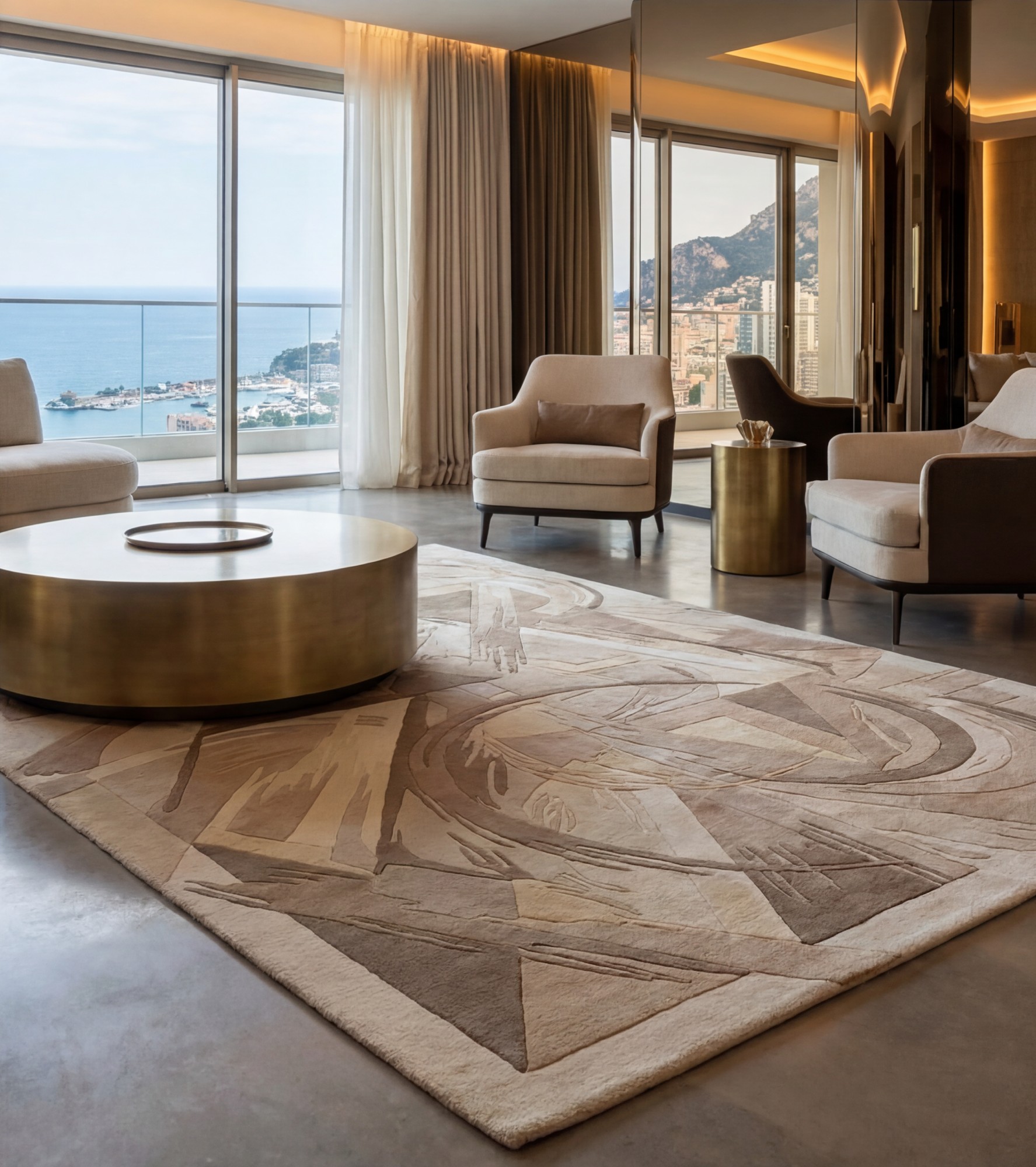 Tapete Stone Rosette