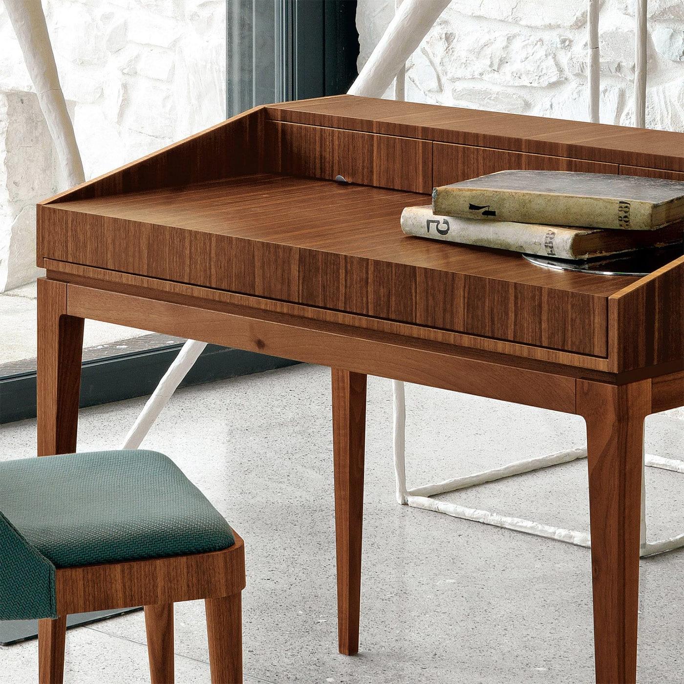 Secretária Ideale Castanho Natural