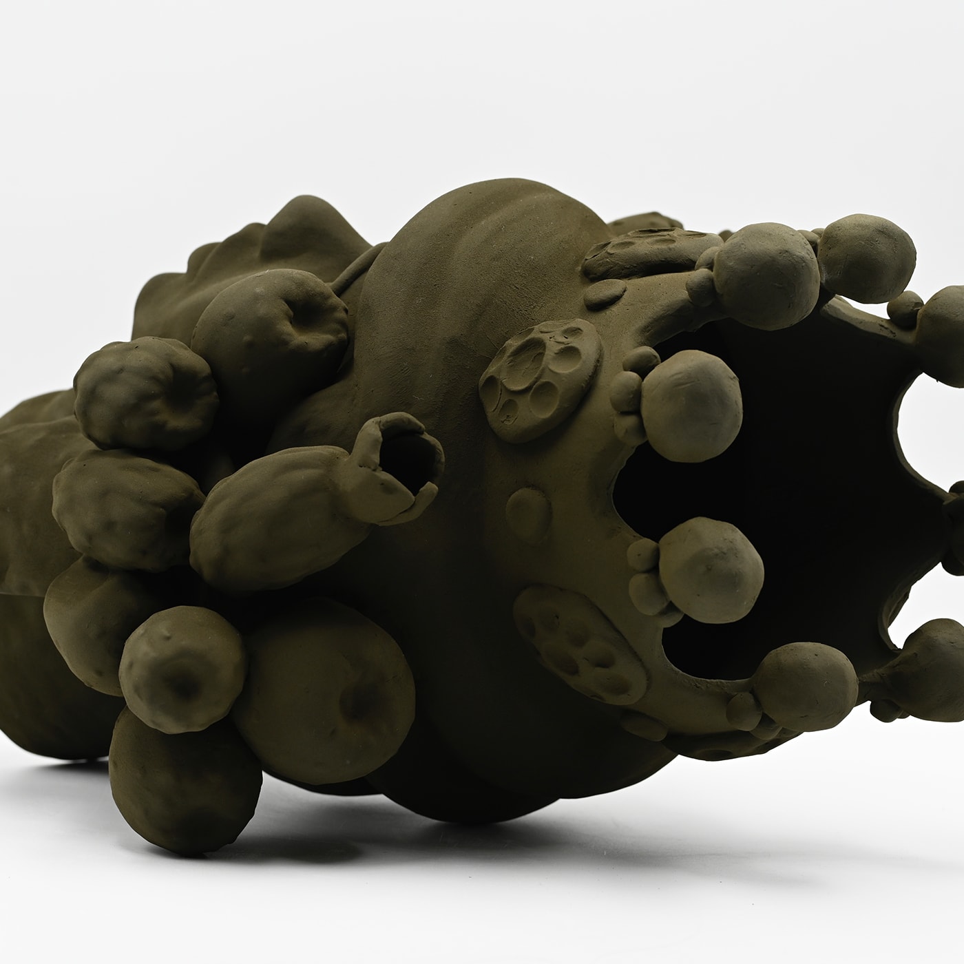 Escultura Moor's Head castanha