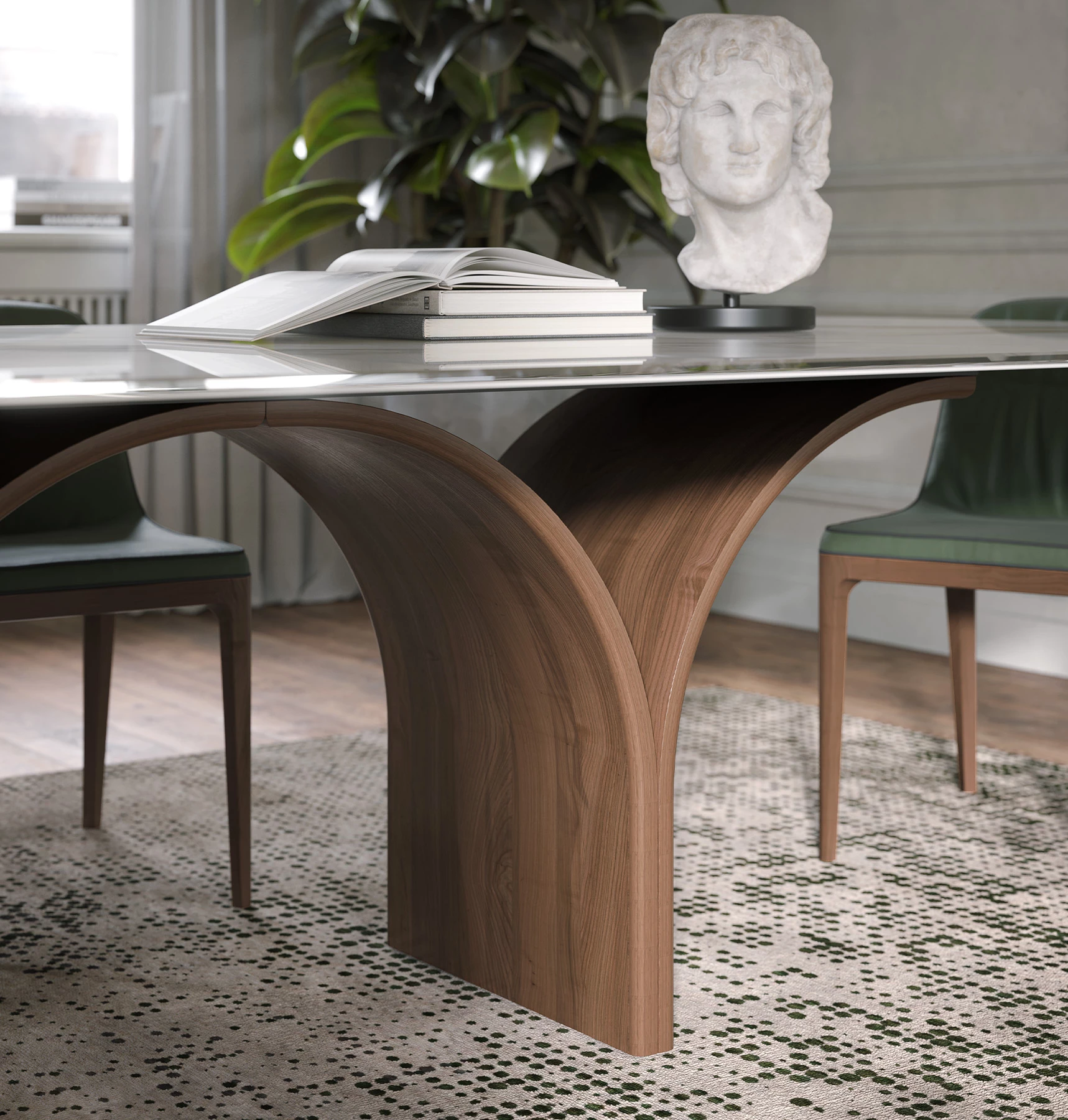 Mesa de Jantar Arco Maxi - 1