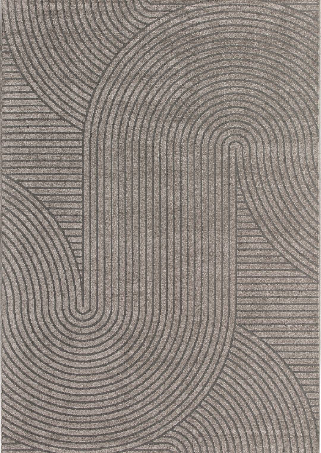 Tapete Cortina Taupe | Tamanho: 160 × 230 cm