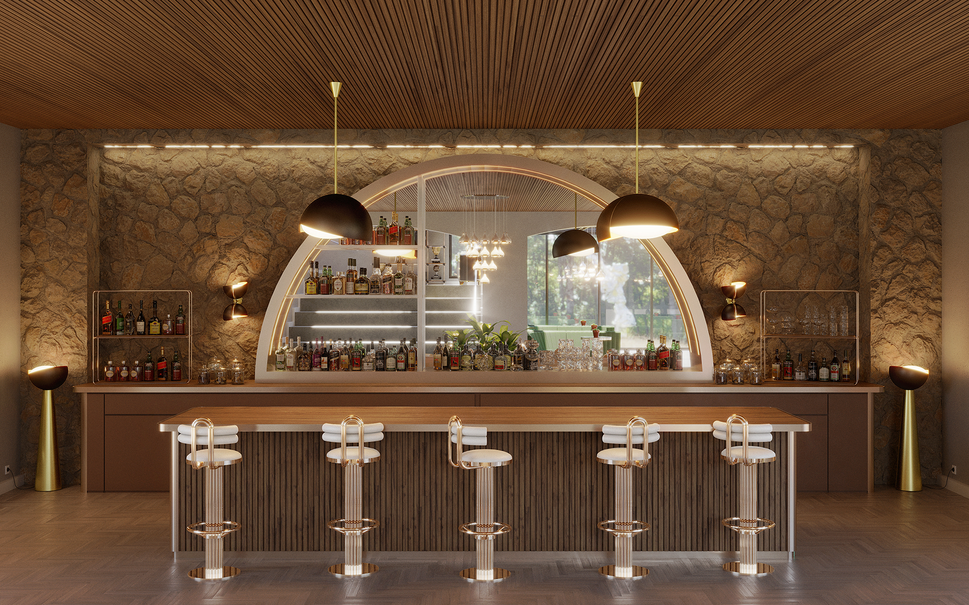 Candeeiro de pé ilusão - 12