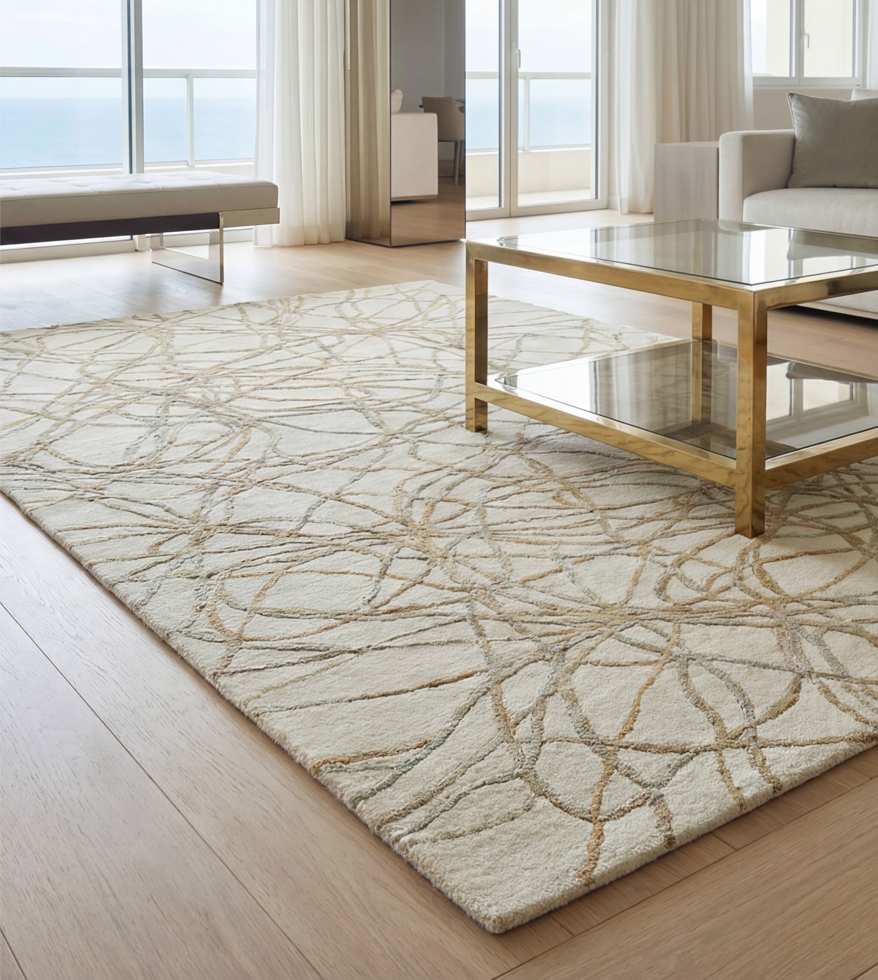 Tapete Golden Filigree