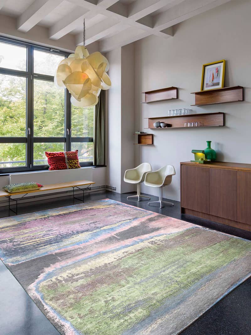 Tapete Multicolor Feito à Mão Luxury