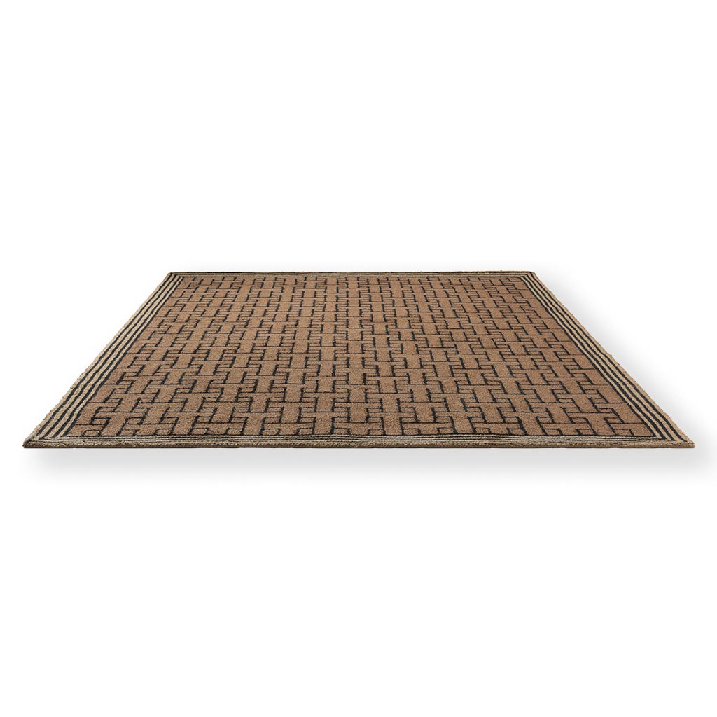 Tapete Exterior Monogram Castanho | Tamanho: 200 × 280 cm