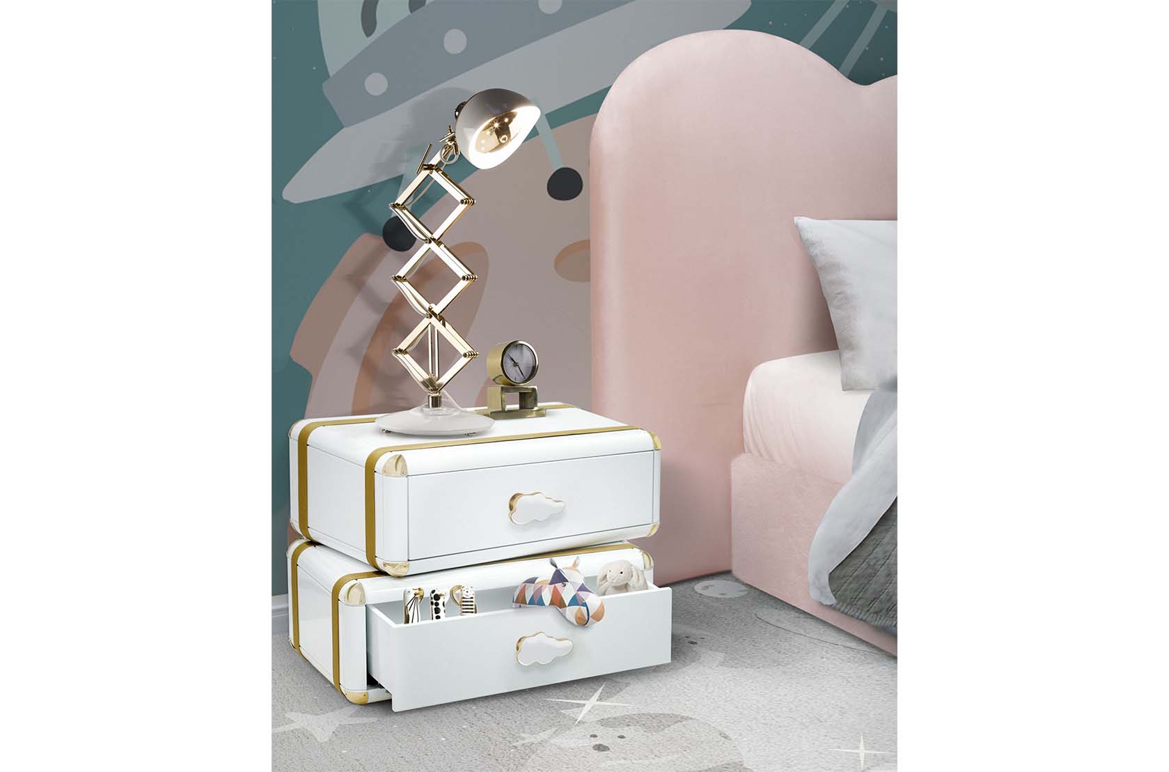 Puxador nuvem do céu Sky Cloud