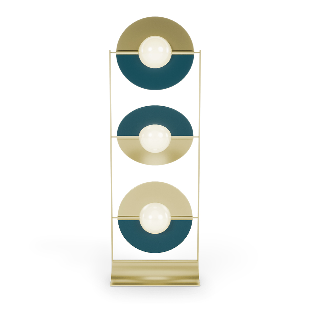 Candeeiro de pé grande turbilhão