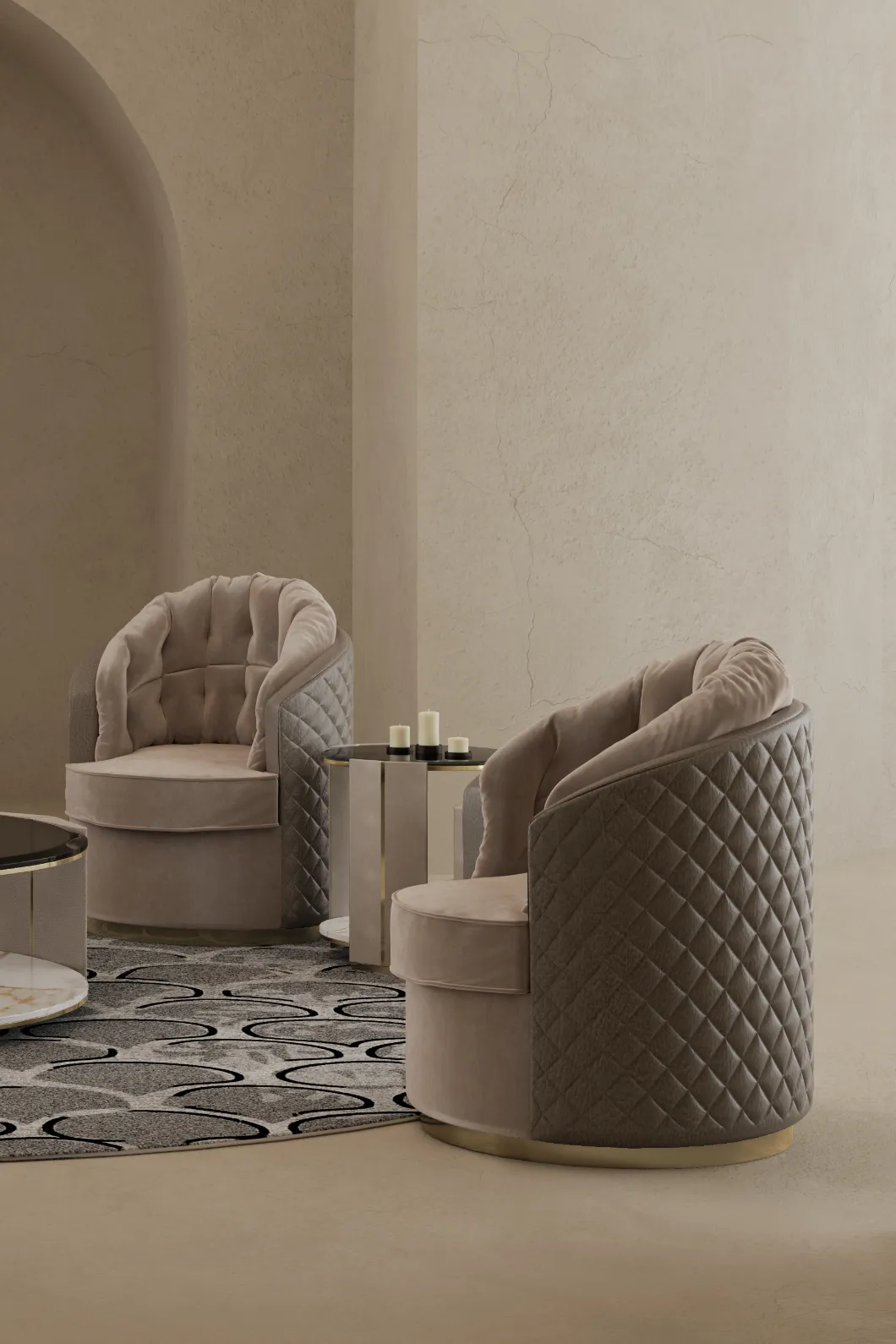 Poltrona Giratória Luxe - 8