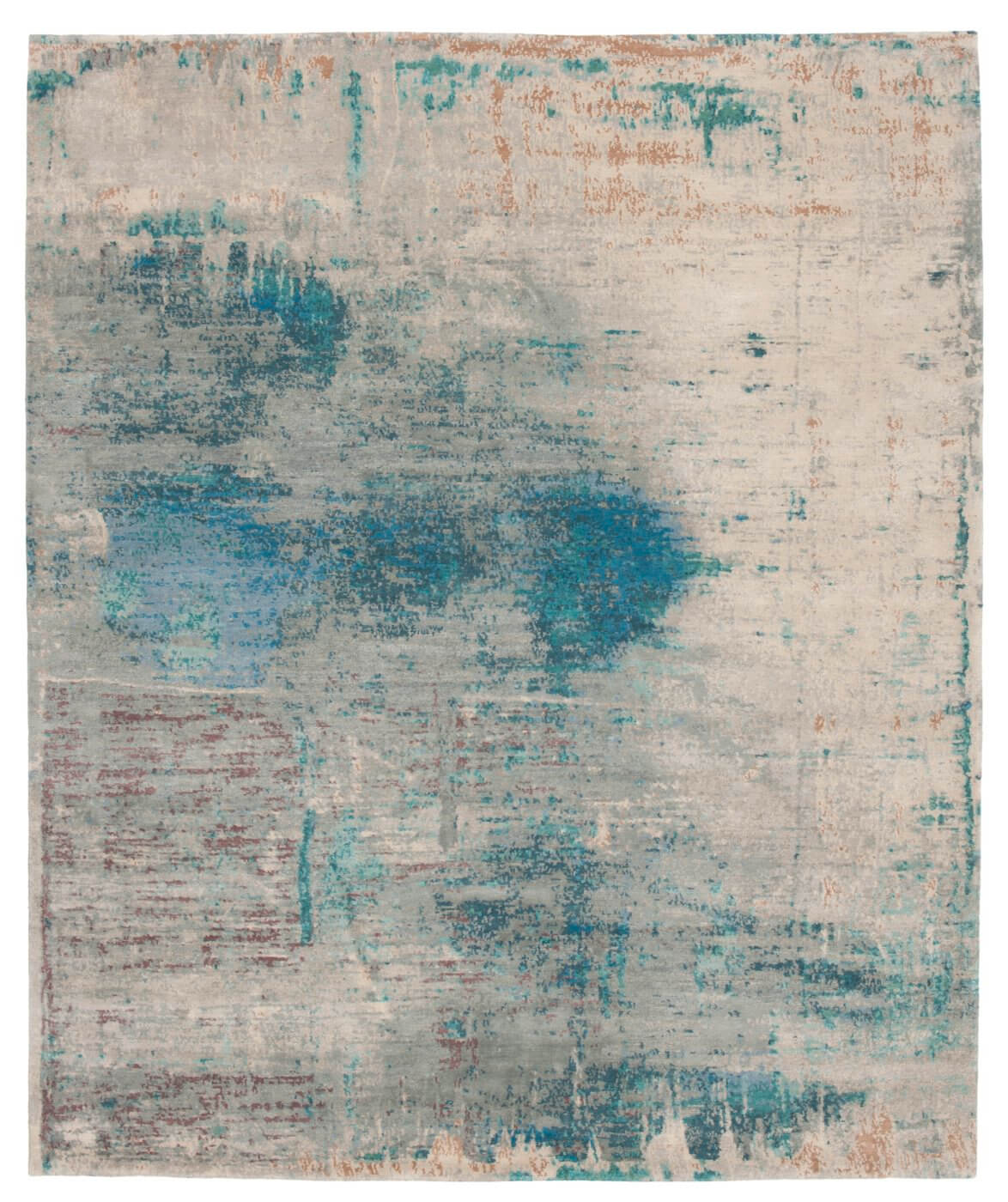 Tapete Artwork 22 Cinzento Azul