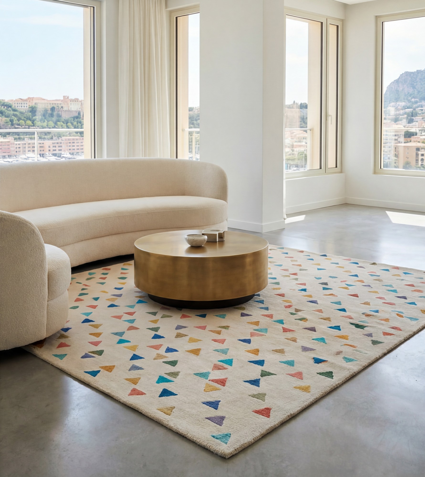 Tapete Confetti Field Sand