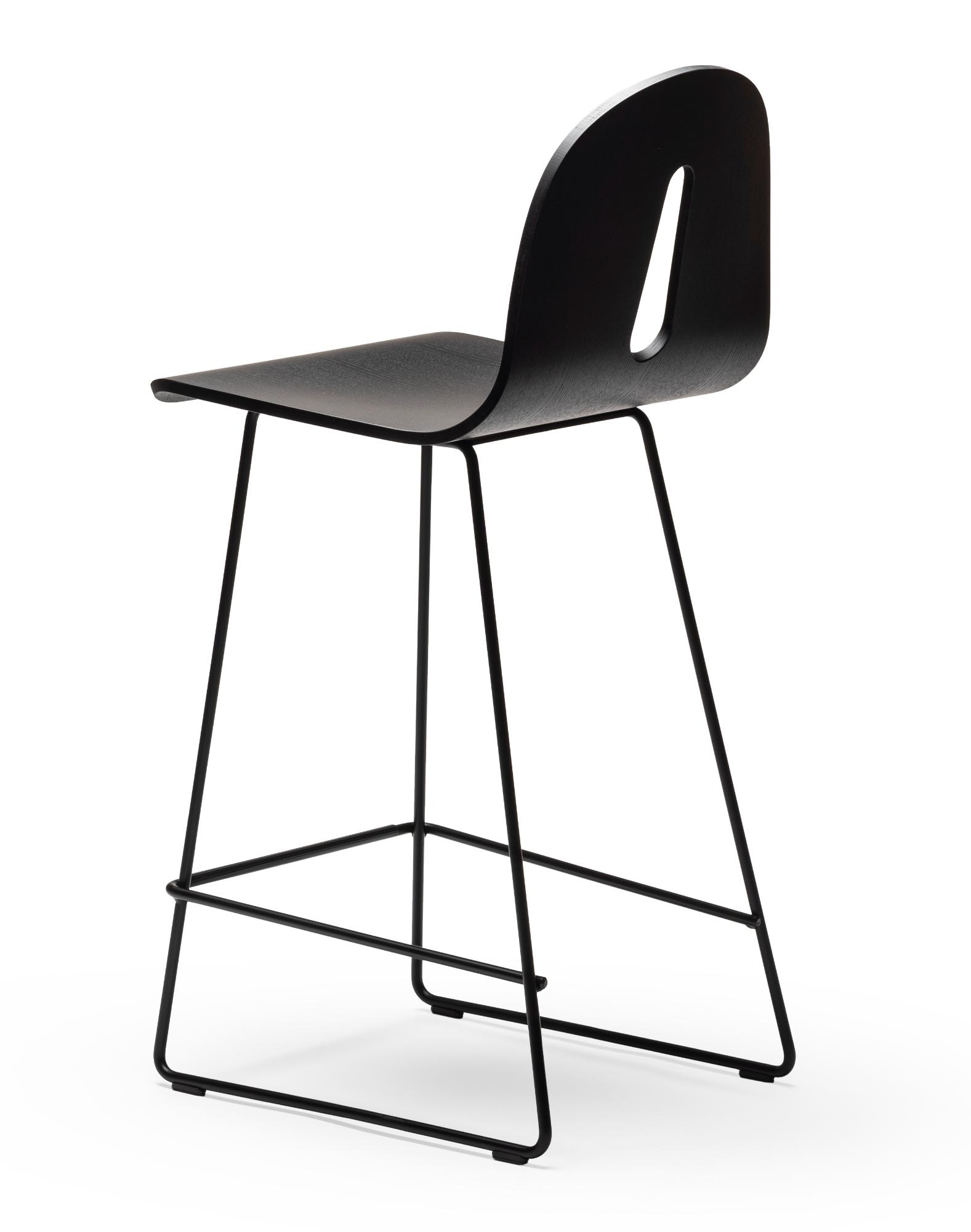 Banco de Bar Gotham Woody SL SG-65 em Freixo Preto