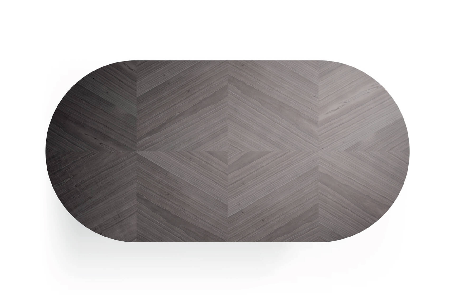 Mesa Oval Royal Cocoon | Tampo: De madeira | Dimensões: L 250 cm