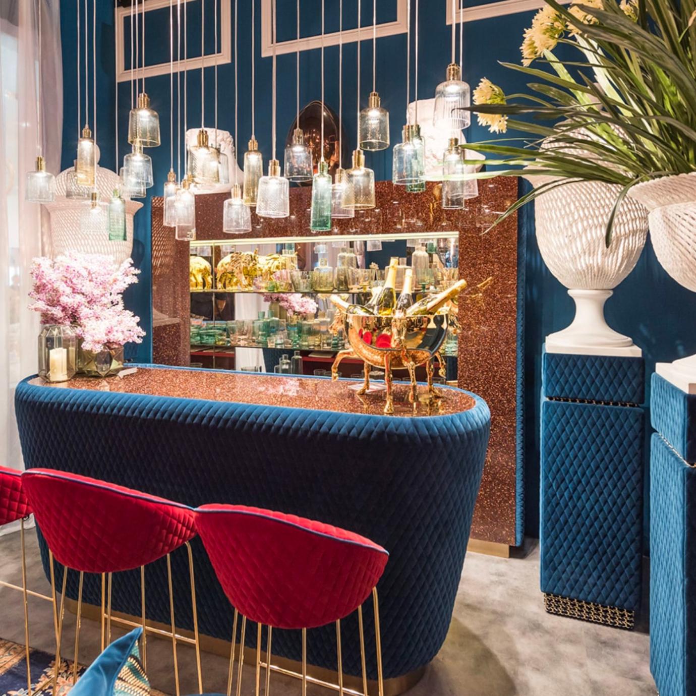 Banco de Bar Bay Bordô