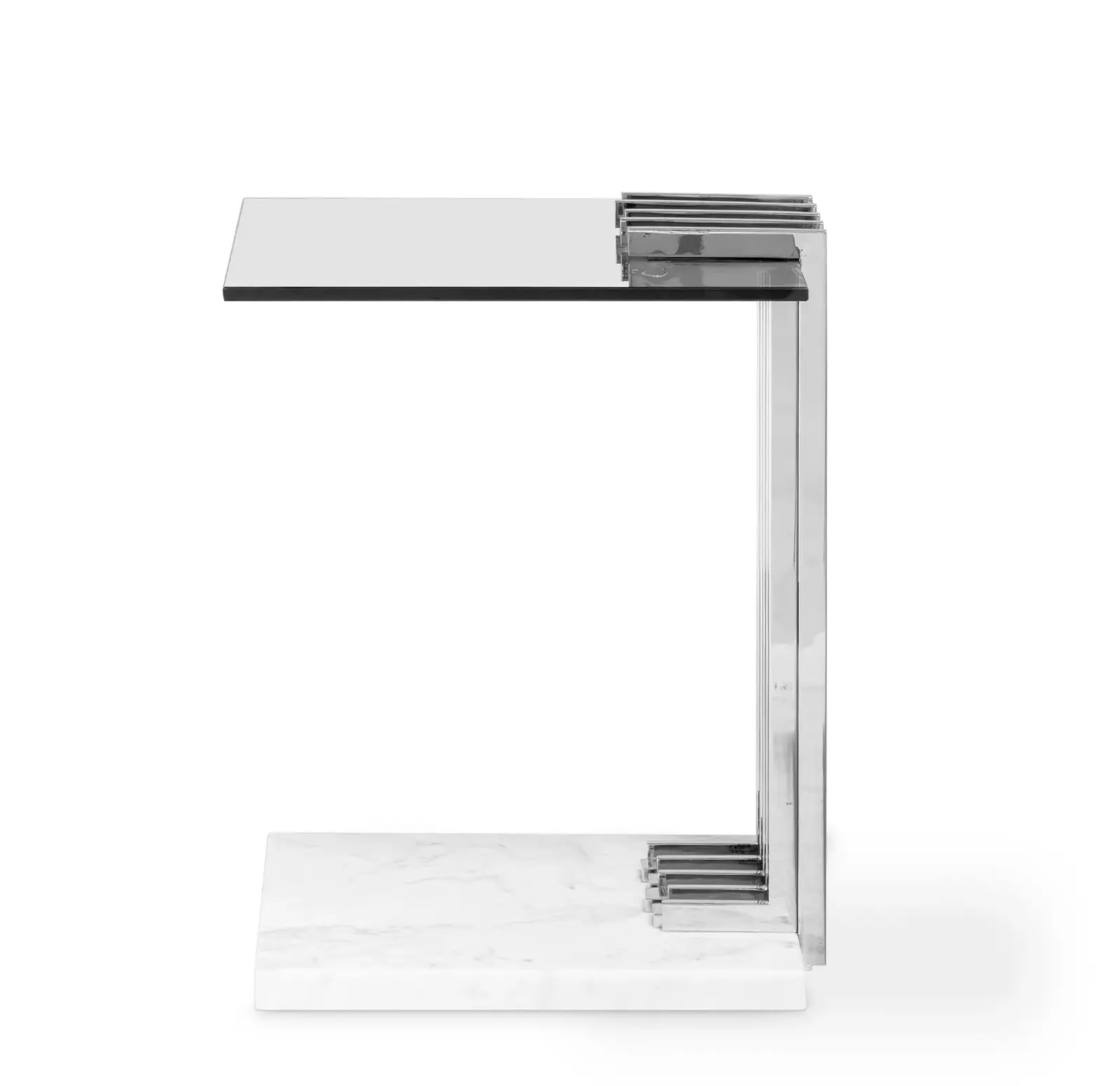 Mesa de apoio cinzenta Whirlwind