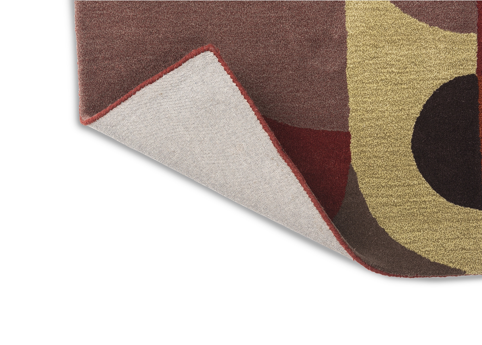 Tapete Decor Cosmo Vermelho Verde Pálido