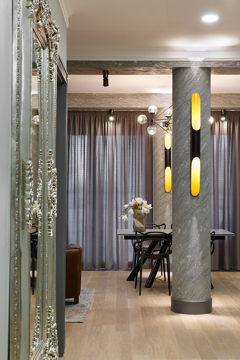 Candeeiro de parede tom profundo 1 - 6