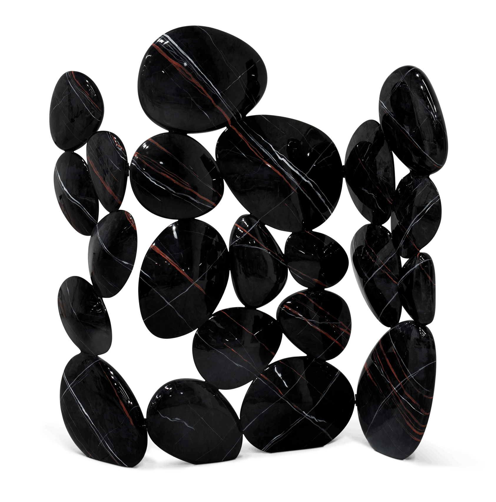 Biombo Horizon com Aspeto de Mármore