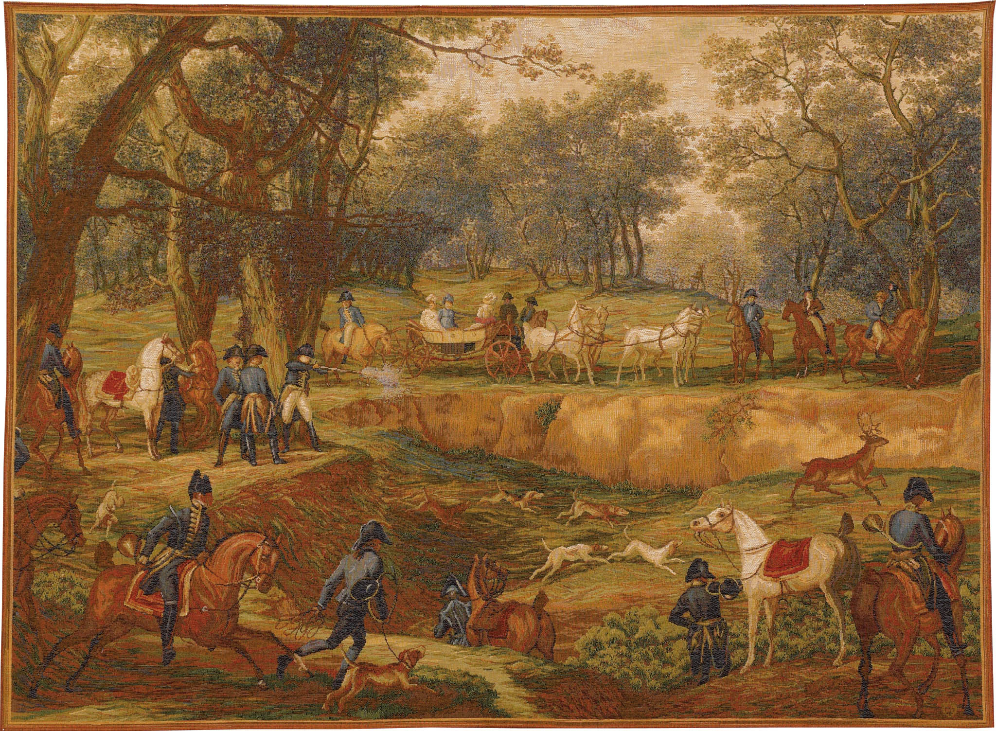 Tapeçaria caça napoleónica