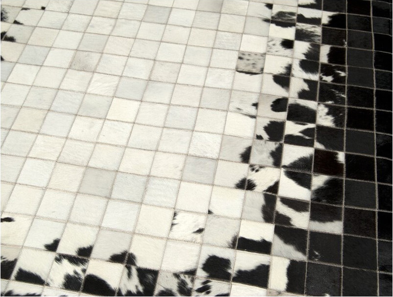 Tapete Pele de Vaca Mosaic col.9 | Tamanho: 120 × 180 cm
