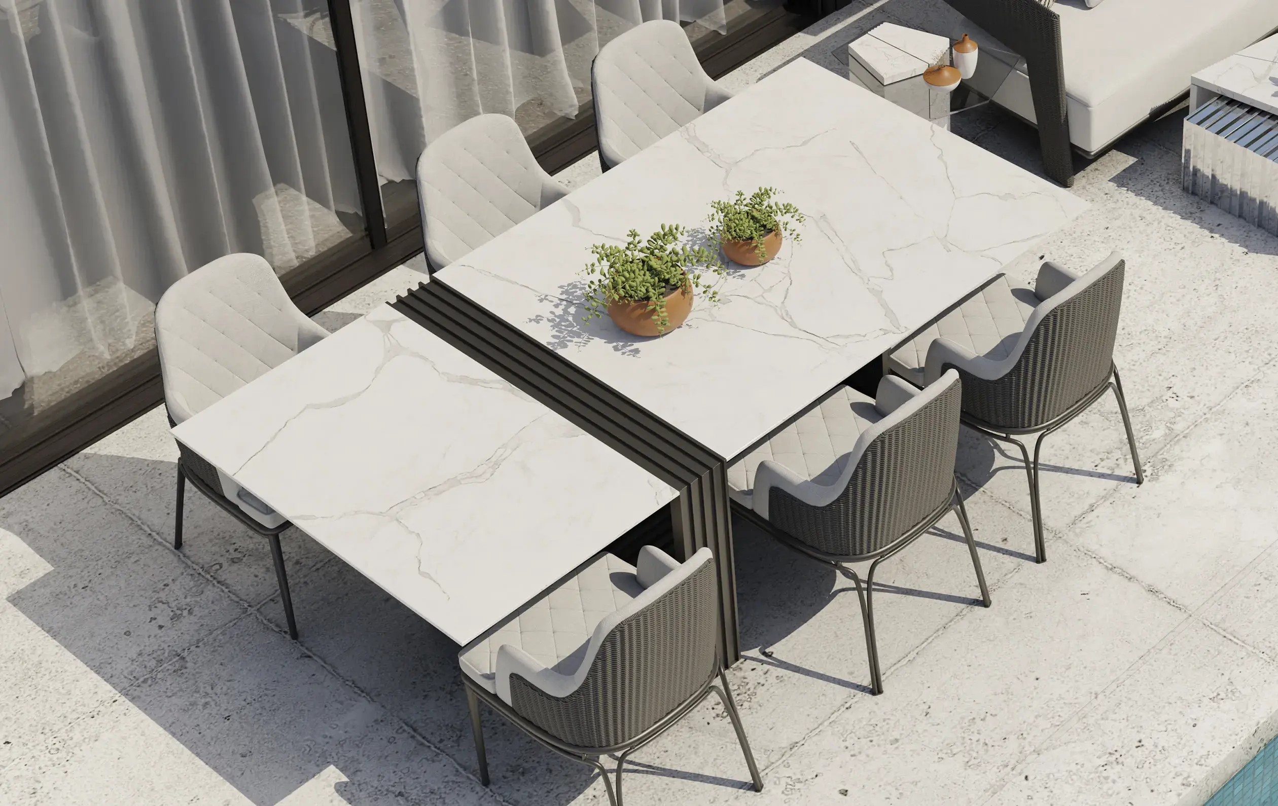 Cadeira de jantar cinzenta Regal - 3