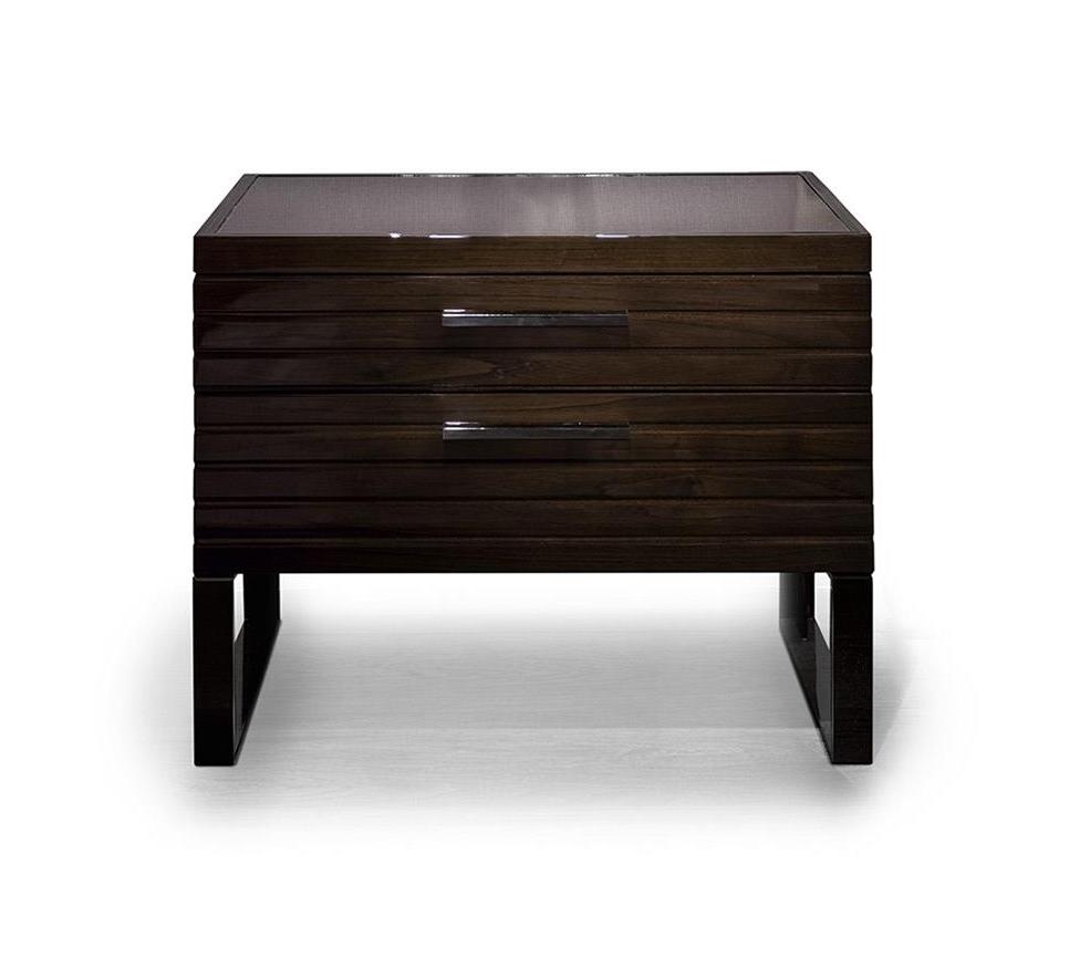Mesa de Cabeceira 60 Perfect Time | Tampo: Glass