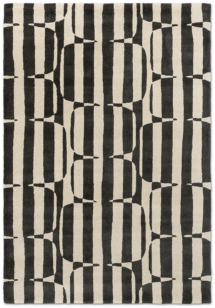 Tapete Lohko Stripe Carvão | Tamanho: 250 × 350 cm